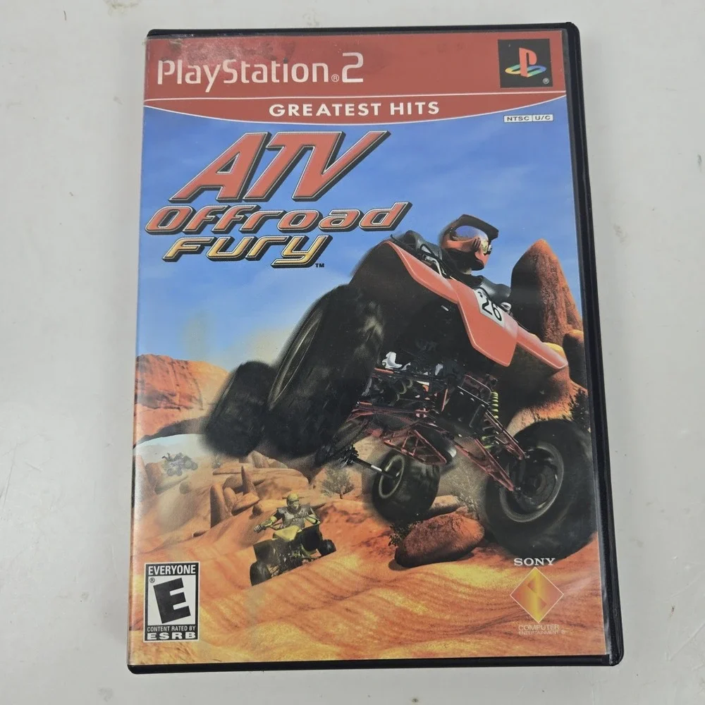 5 Sony PlayStation 2 Games: ATV Harry Potter Final Fantasy Rock Band Guitar Hero